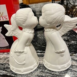 White Angel Figurines vintage